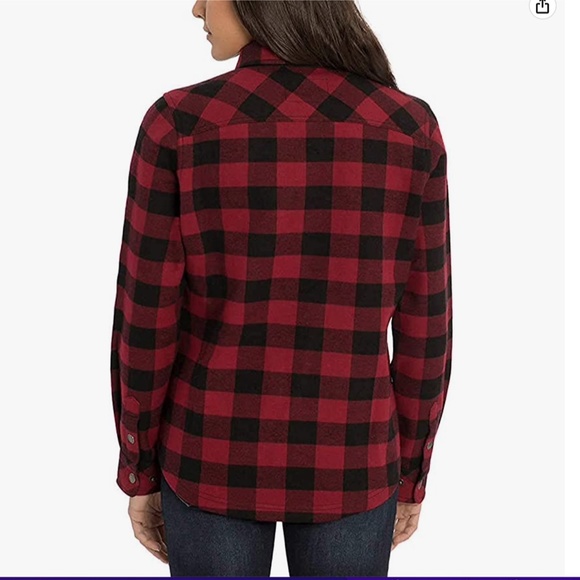 ORVIS Pinnacle Flannel Snap Shirt Jacket - Picture 2 of 9